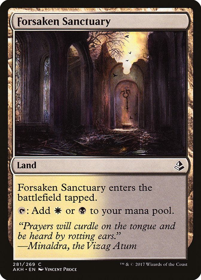 Forsaken Sanctuary [Amonkhet] | Dragon's Lair Comics and Fantasy Houston TX