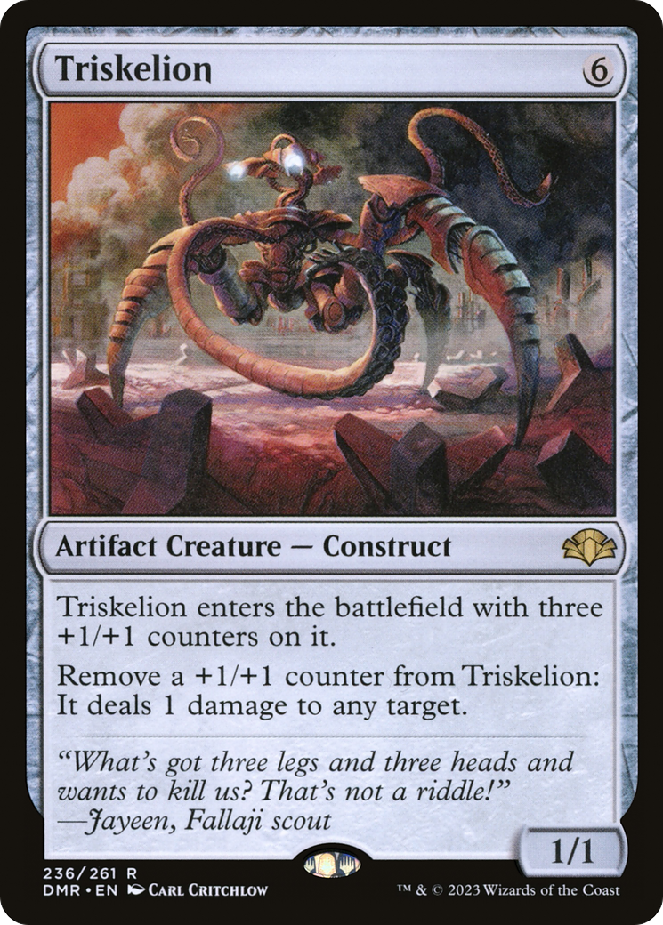 Triskelion [Dominaria Remastered] | Dragon's Lair Comics and Fantasy Houston TX