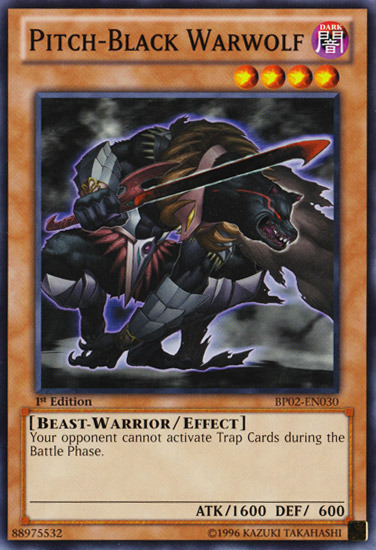 Pitch-Black Warwolf [BP02-EN030] Mosaic Rare | Dragon's Lair Comics and Fantasy Houston TX