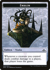 Vraska Emblem // Human Double-Sided Token [Challenger Decks 2020 Tokens] | Dragon's Lair Comics and Fantasy Houston TX