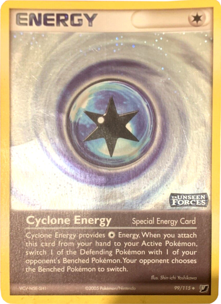 Cyclone Energy (99/115) (Stamped) [EX: Unseen Forces] | Dragon's Lair Comics and Fantasy Houston TX