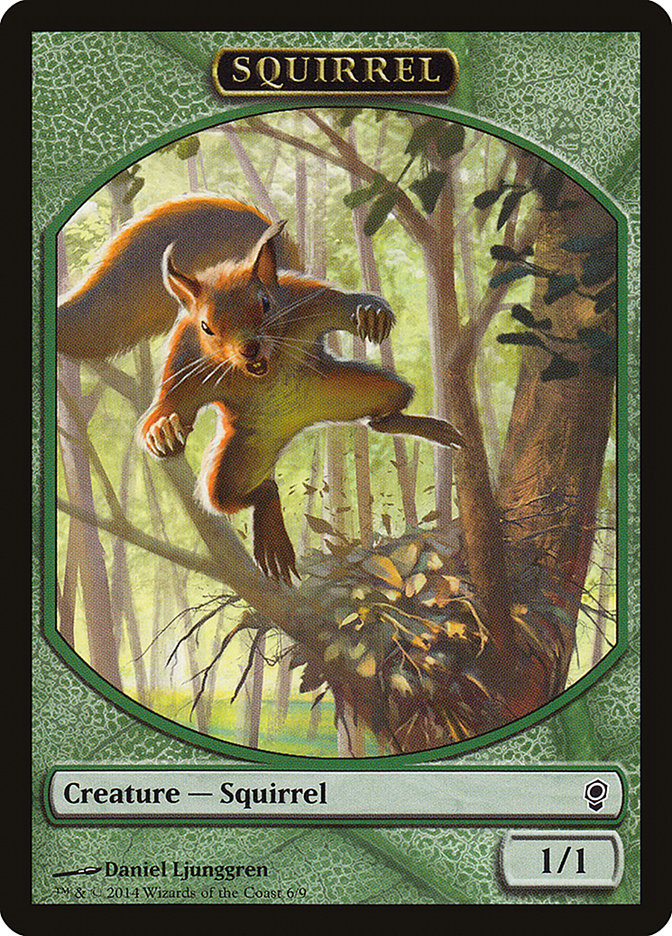 Squirrel Token [Conspiracy Tokens] | Dragon's Lair Comics and Fantasy Houston TX