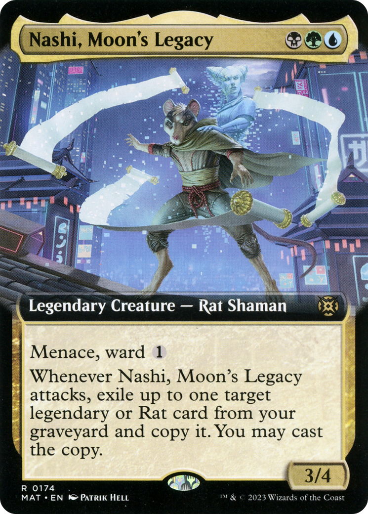 Nashi, Moon's Legacy (Extended Art) [March of the Machine: The Aftermath] | Dragon's Lair Comics and Fantasy Houston TX