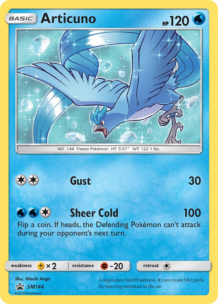 Articuno (SM144) [Sun & Moon: Black Star Promos] | Dragon's Lair Comics and Fantasy Houston TX