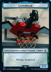 Powerstone // Laserbeak Double-Sided Token [The Brothers' War Tokens] | Dragon's Lair Comics and Fantasy Houston TX