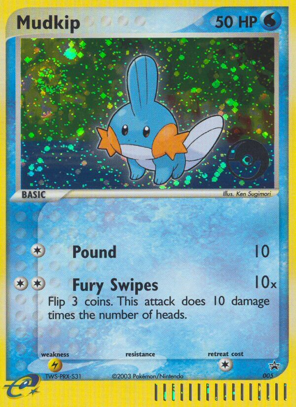 Mudkip (005) [Nintendo: Black Star Promos] | Dragon's Lair Comics and Fantasy Houston TX