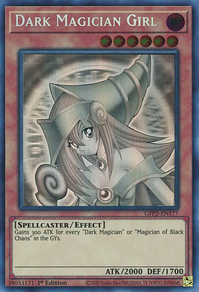 Dark Magician Girl [GFP2-EN177] Ghost Rare | Dragon's Lair Comics and Fantasy Houston TX