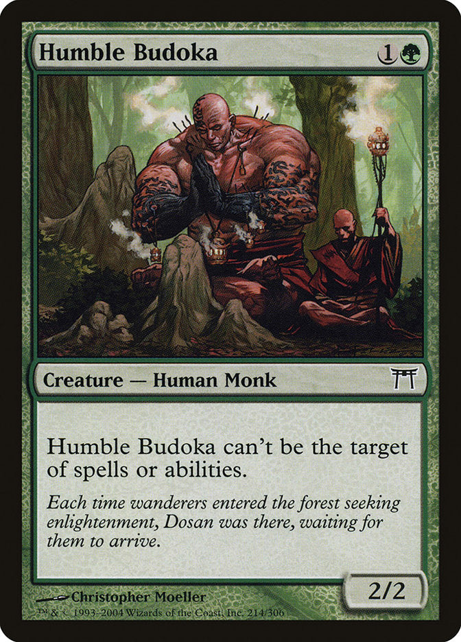 Humble Budoka [Champions of Kamigawa] | Dragon's Lair Comics and Fantasy Houston TX