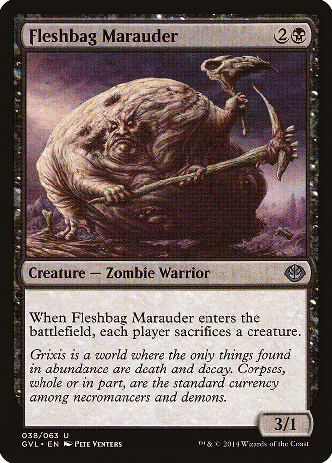 Fleshbag Marauder (Garruk vs. Liliana) [Duel Decks Anthology] | Dragon's Lair Comics and Fantasy Houston TX