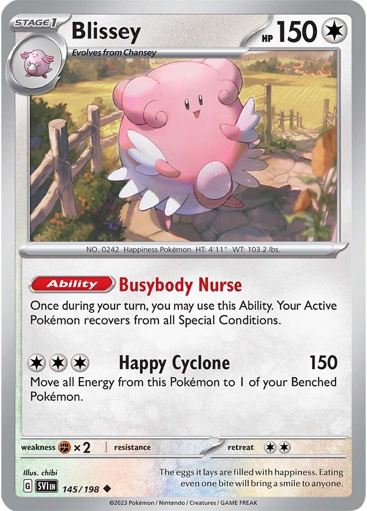 Blissey (145/198) [Scarlet & Violet: Base Set] | Dragon's Lair Comics and Fantasy Houston TX