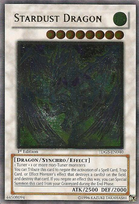 Stardust Dragon [TDGS-EN040] Ultimate Rare | Dragon's Lair Comics and Fantasy Houston TX