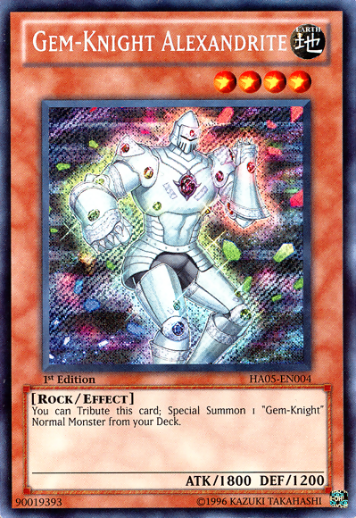 Gem-Knight Alexandrite [HA05-EN004] Secret Rare | Dragon's Lair Comics and Fantasy Houston TX