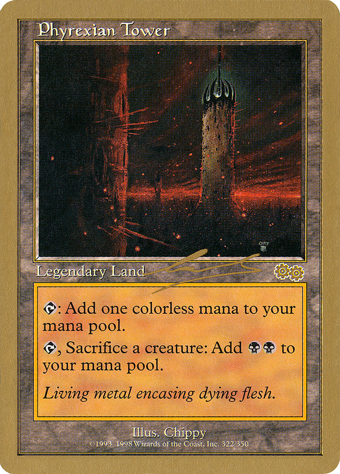 Phyrexian Tower (Nicolas Labarre) [World Championship Decks 2000] | Dragon's Lair Comics and Fantasy Houston TX