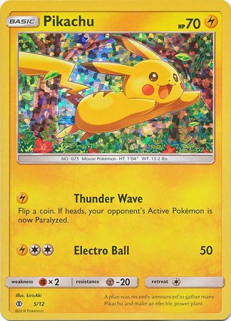 Pikachu (5/12) [McDonald's Promos: 2017 Collection] | Dragon's Lair Comics and Fantasy Houston TX