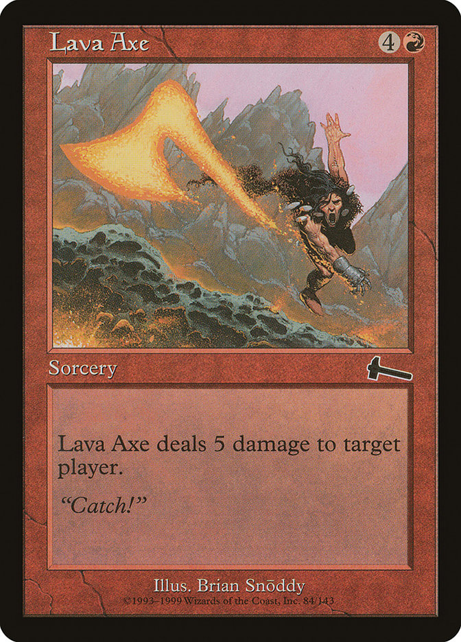 Lava Axe [Urza's Legacy] | Dragon's Lair Comics and Fantasy Houston TX