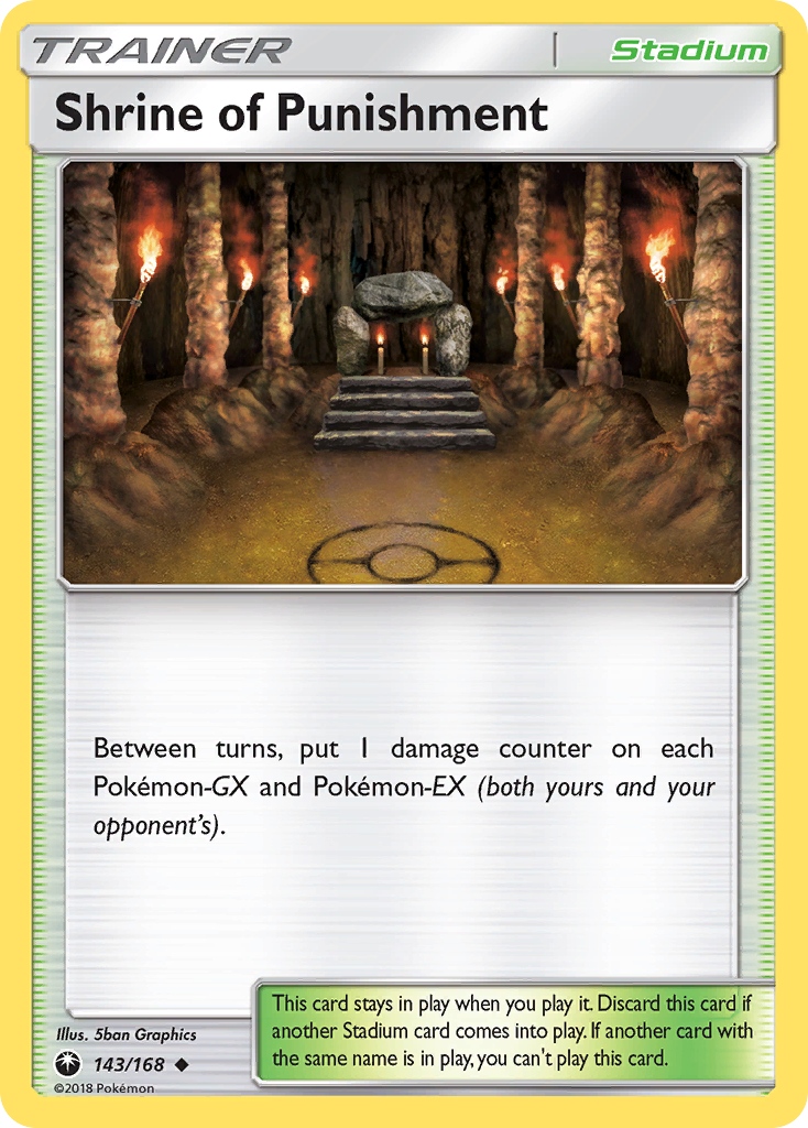 Shrine of Punishment (143/168) [Sun & Moon: Celestial Storm] | Dragon's Lair Comics and Fantasy Houston TX