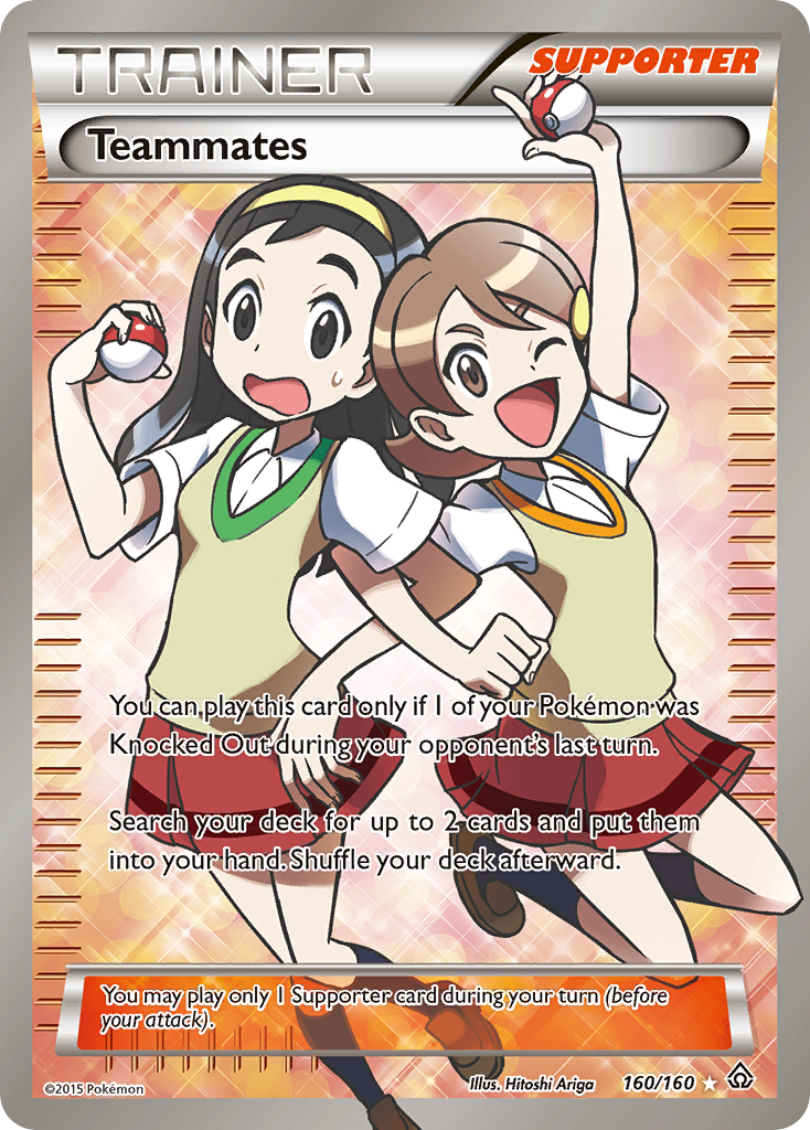 Teammates (160/160) [XY: Primal Clash] | Dragon's Lair Comics and Fantasy Houston TX