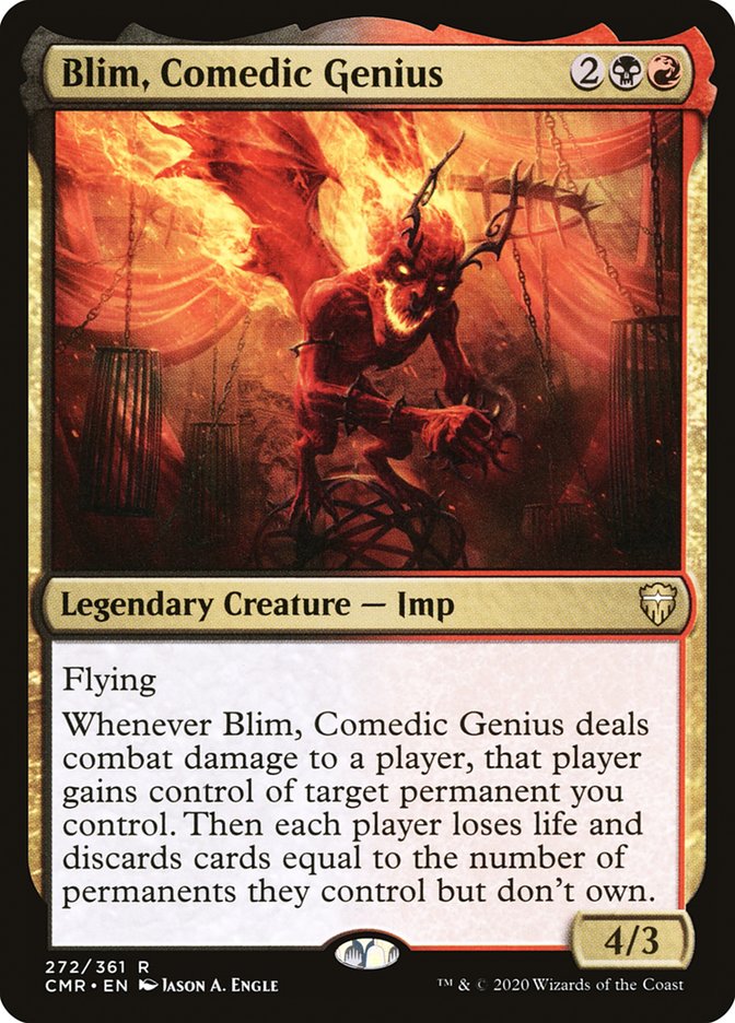 Blim, Comedic Genius [Commander Legends] | Dragon's Lair Comics and Fantasy Houston TX