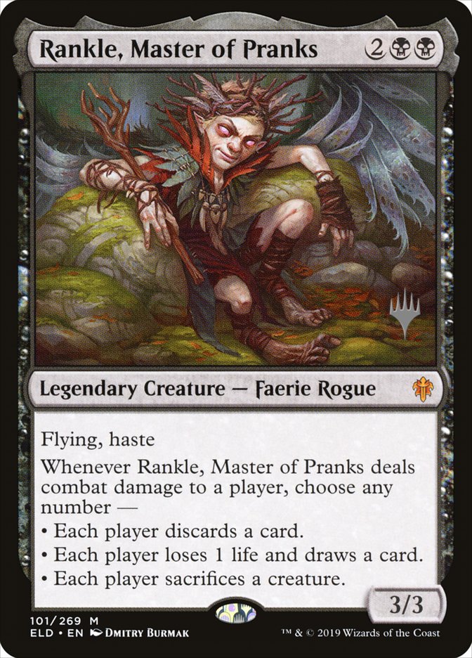 Rankle, Master of Pranks (Promo Pack) [Throne of Eldraine Promos] | Dragon's Lair Comics and Fantasy Houston TX