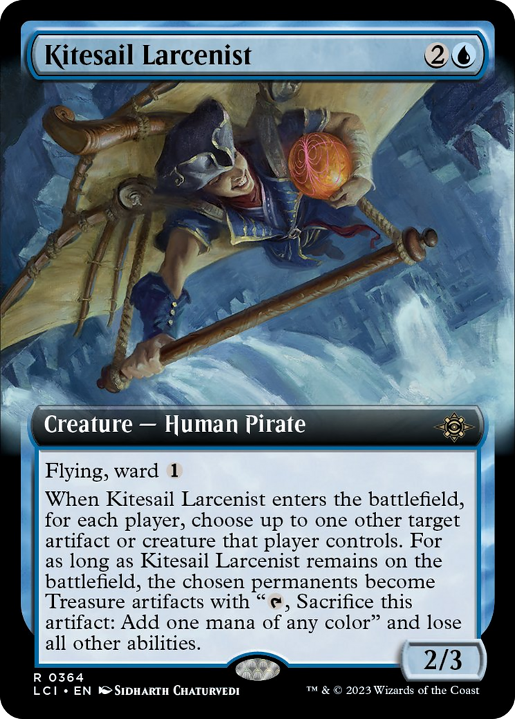 Kitesail Larcenist (Extended Art) [The Lost Caverns of Ixalan] | Dragon's Lair Comics and Fantasy Houston TX