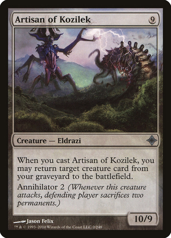 Artisan of Kozilek [Rise of the Eldrazi] | Dragon's Lair Comics and Fantasy Houston TX