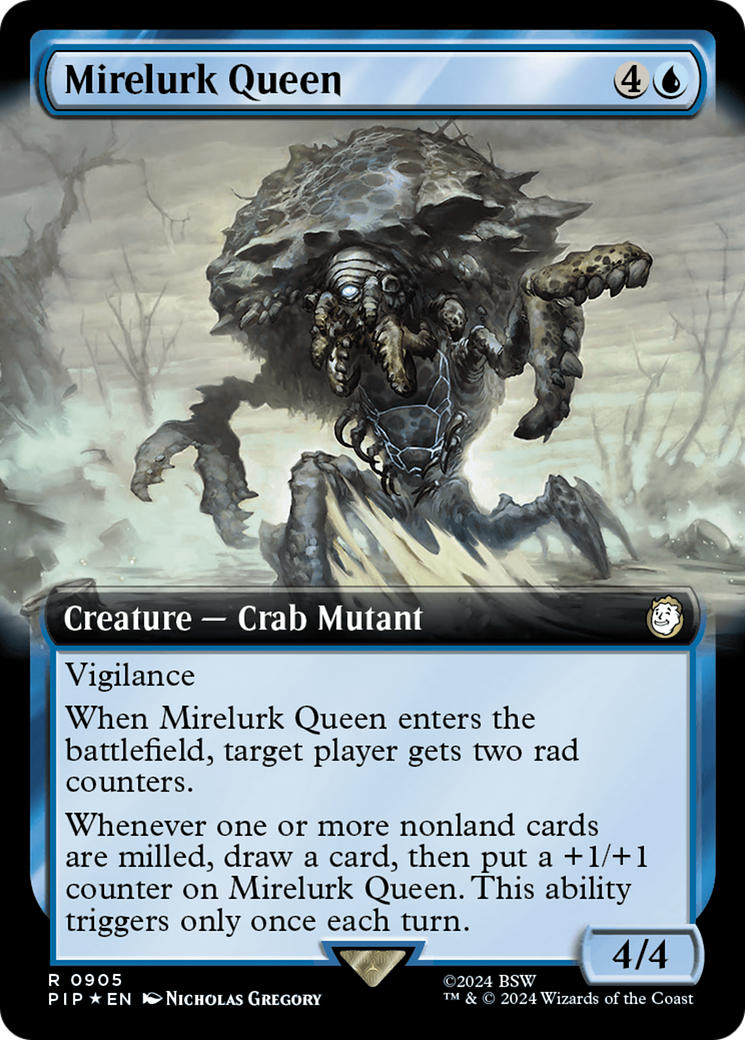 Mirelurk Queen (Extended Art) (Surge Foil) [Fallout] | Dragon's Lair Comics and Fantasy Houston TX