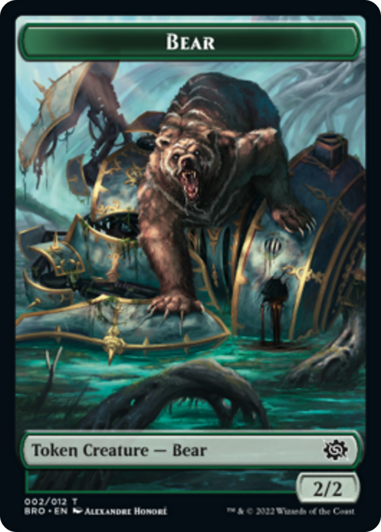 Bear Token [The Brothers' War Tokens] | Dragon's Lair Comics and Fantasy Houston TX