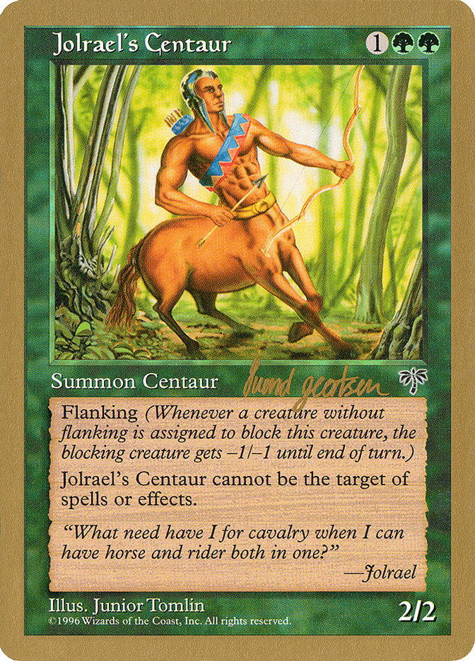 Jolrael's Centaur (Svend Geertsen) [World Championship Decks 1997] | Dragon's Lair Comics and Fantasy Houston TX