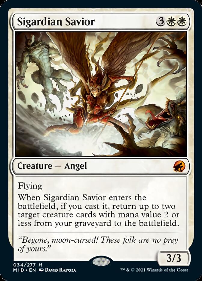 Sigardian Savior [Innistrad: Midnight Hunt] | Dragon's Lair Comics and Fantasy Houston TX