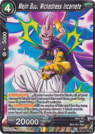 Majin Buu, Wickedness Incarnate (BT10-126) [Rise of the Unison Warrior] | Dragon's Lair Comics and Fantasy Houston TX