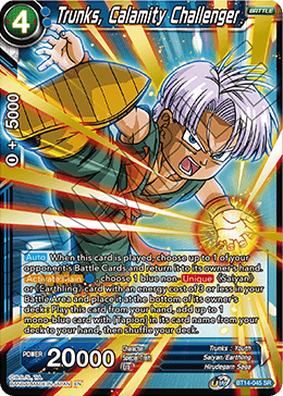 Trunks, Calamity Challenger (BT14-045) [Cross Spirits] | Dragon's Lair Comics and Fantasy Houston TX