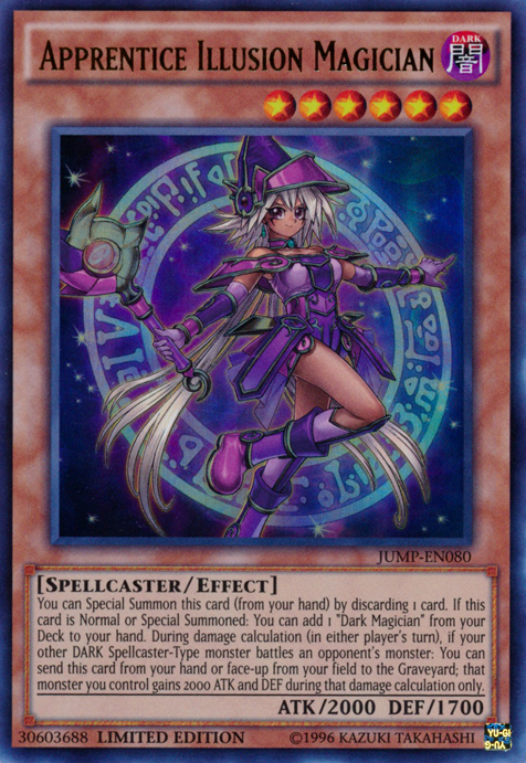 Apprentice Illusion Magician [JUMP-EN080] Ultra Rare | Dragon's Lair Comics and Fantasy Houston TX