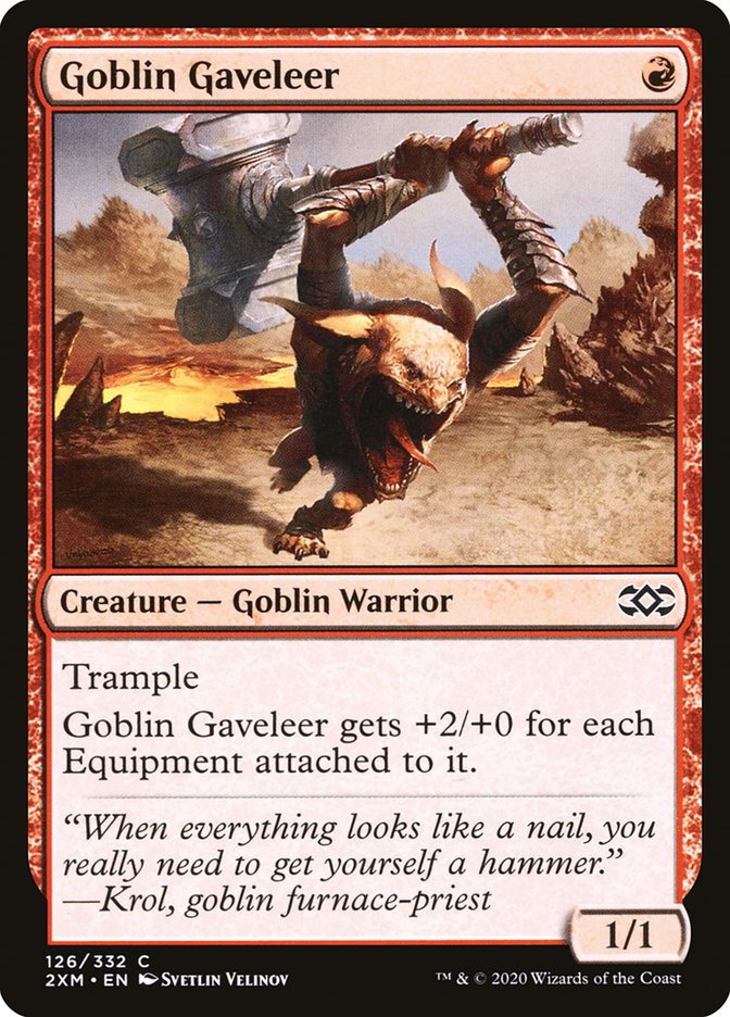 Goblin Gaveleer [Double Masters] | Dragon's Lair Comics and Fantasy Houston TX