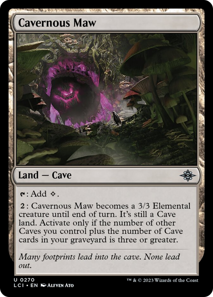 Cavernous Maw [The Lost Caverns of Ixalan] | Dragon's Lair Comics and Fantasy Houston TX