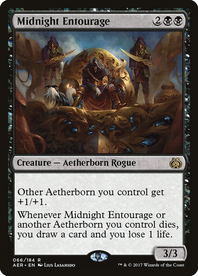 Midnight Entourage [Aether Revolt] | Dragon's Lair Comics and Fantasy Houston TX