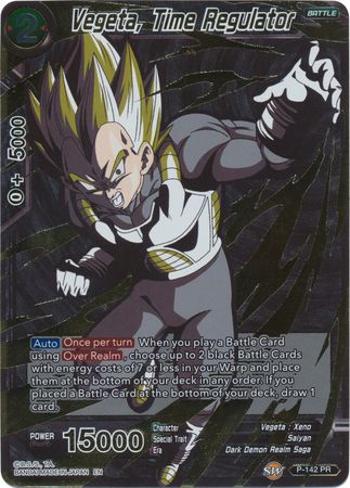 Vegeta, Time Regulator (P-142) [Promotion Cards] | Dragon's Lair Comics and Fantasy Houston TX