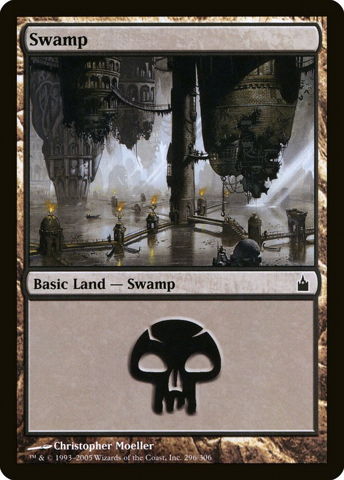 Swamp (296) [Ravnica: City of Guilds] | Dragon's Lair Comics and Fantasy Houston TX