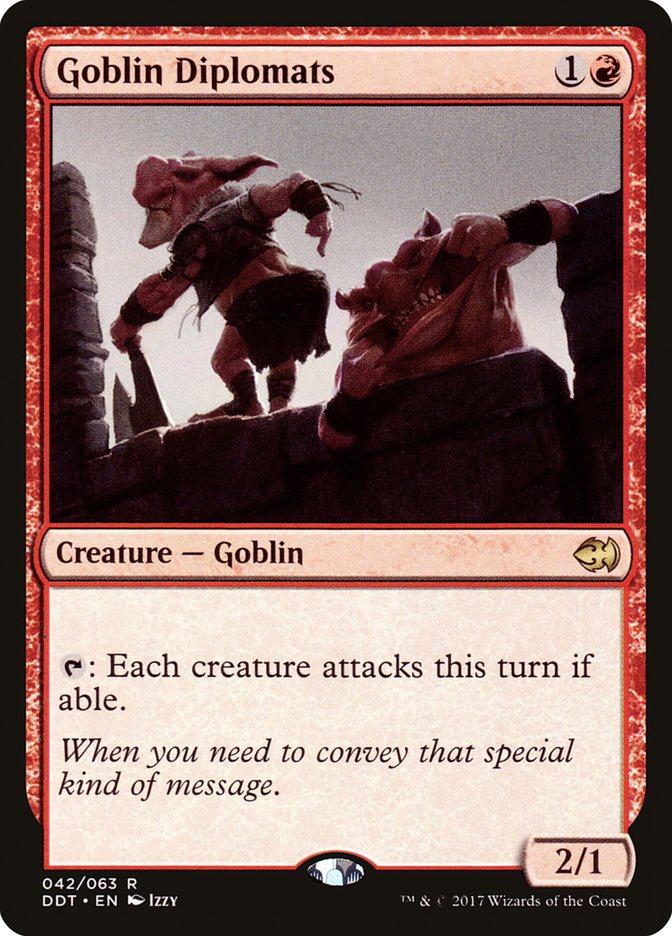 Goblin Diplomats [Duel Decks: Merfolk vs. Goblins] | Dragon's Lair Comics and Fantasy Houston TX