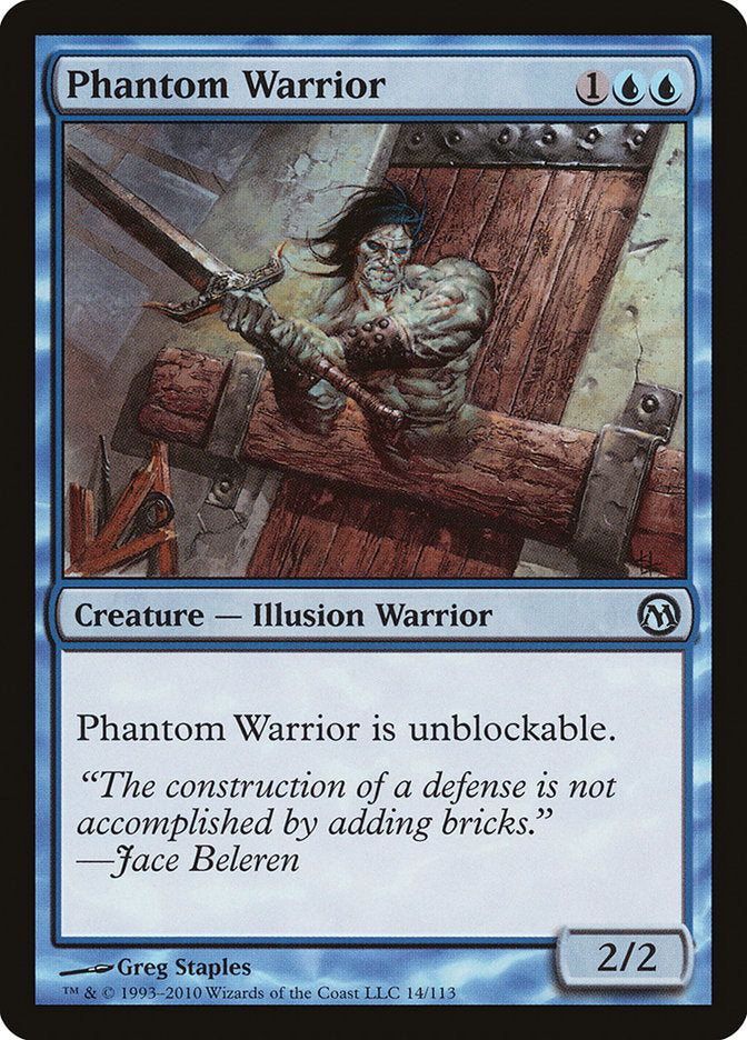 Phantom Warrior [Duels of the Planeswalkers] | Dragon's Lair Comics and Fantasy Houston TX