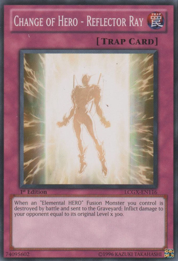 Change of Hero - Reflector Ray [LCGX-EN116] Common | Dragon's Lair Comics and Fantasy Houston TX