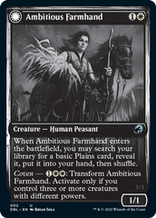 Ambitious Farmhand // Seasoned Cathar [Innistrad: Double Feature] | Dragon's Lair Comics and Fantasy Houston TX