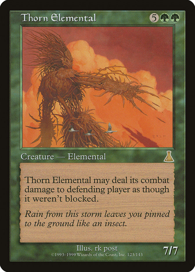 Thorn Elemental [Urza's Destiny] | Dragon's Lair Comics and Fantasy Houston TX