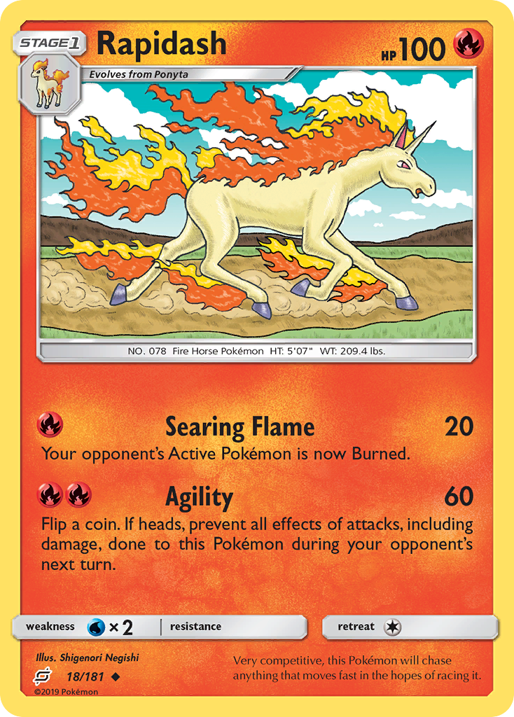 Rapidash (18/181) [Sun & Moon: Team Up] | Dragon's Lair Comics and Fantasy Houston TX