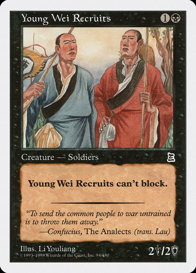 Young Wei Recruits [Portal Three Kingdoms] | Dragon's Lair Comics and Fantasy Houston TX