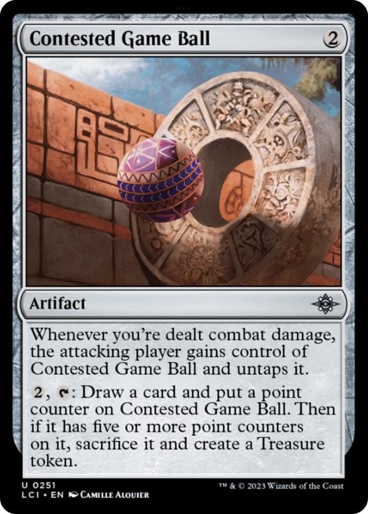 Contested Game Ball [The Lost Caverns of Ixalan] | Dragon's Lair Comics and Fantasy Houston TX