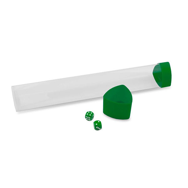 BCW Playmat Tube with Dice Cap - Green | Dragon's Lair Comics and Fantasy Houston TX