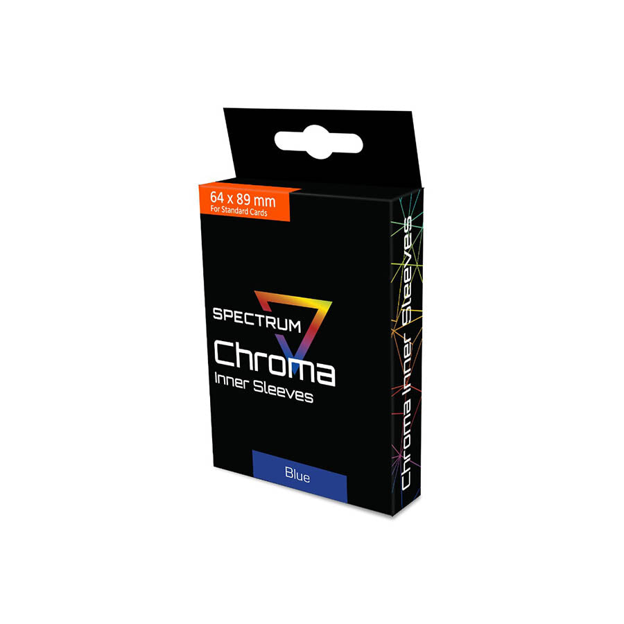 SPECTRUM: CHROMA INNER SLEEVES: BLUE 100CT | Dragon's Lair Comics and Fantasy Houston TX