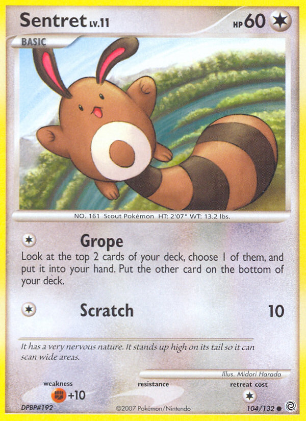 Sentret (104/132) [Diamond & Pearl: Secret Wonders] | Dragon's Lair Comics and Fantasy Houston TX