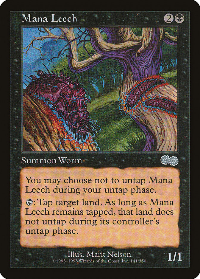 Mana Leech [Urza's Saga] | Dragon's Lair Comics and Fantasy Houston TX