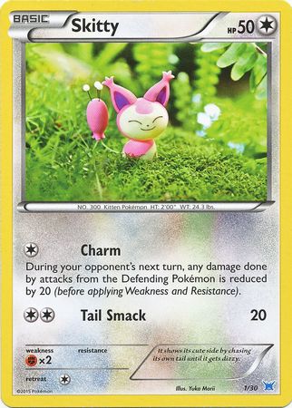 Skitty (1/30) [XY: Trainer Kit 2 - Latios] | Dragon's Lair Comics and Fantasy Houston TX